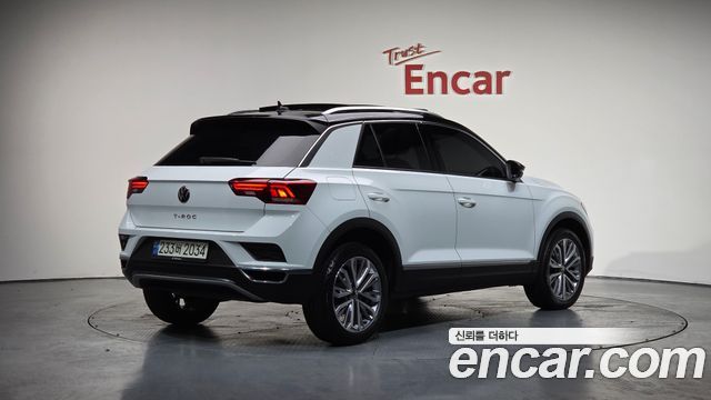 Volkswagen T-Roc из Кореи Encar