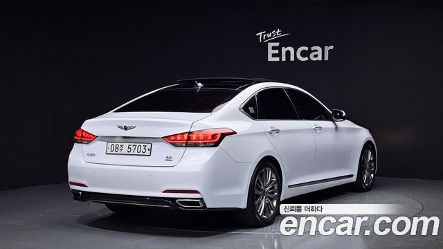 Genesis G80 3.3 GDI AWD Premium Luxury — пробег 156 943 км — фото 2 из 5