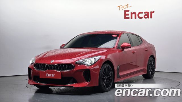 Kia Stinger из Кореи Encar