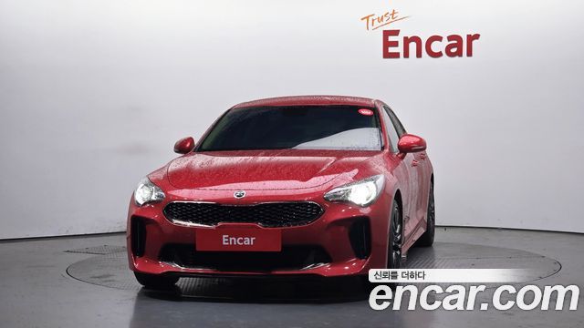 Kia Stinger из Кореи Encar