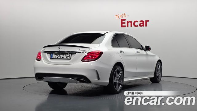 Mercedes-Benz C-Class C200 4MATIC AMG Line — пробег 96 111 км — фото 2 из 5