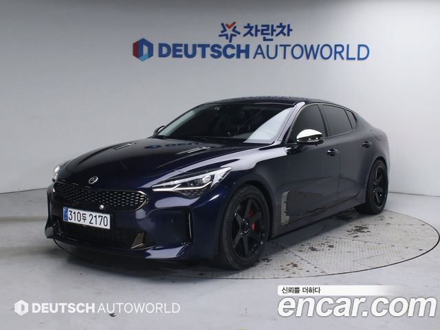 Kia Stinger 3.3 Turbo 2WD Masters — пробег 116 280 км — фото 1 из 5
