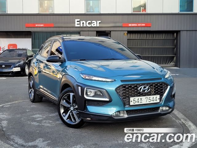 Hyundai Kona из Кореи Encar
