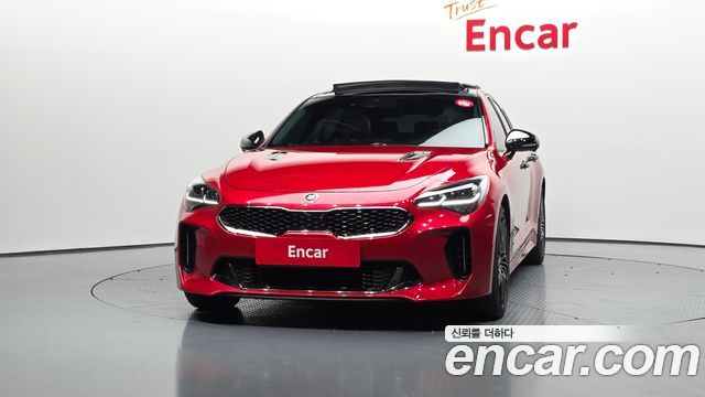 Kia Stinger из Кореи Encar