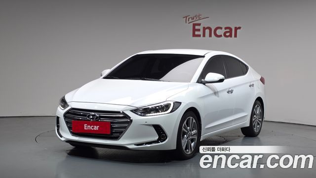 Hyundai AVANTE из Кореи Encar