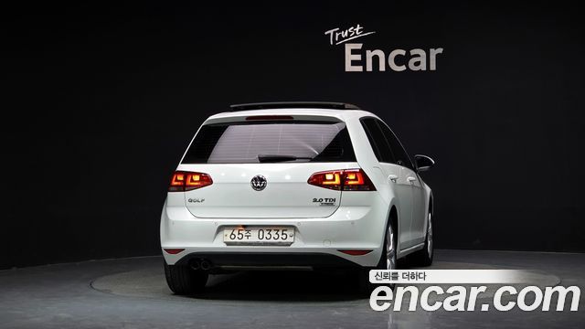 Volkswagen Golf из Кореи Encar