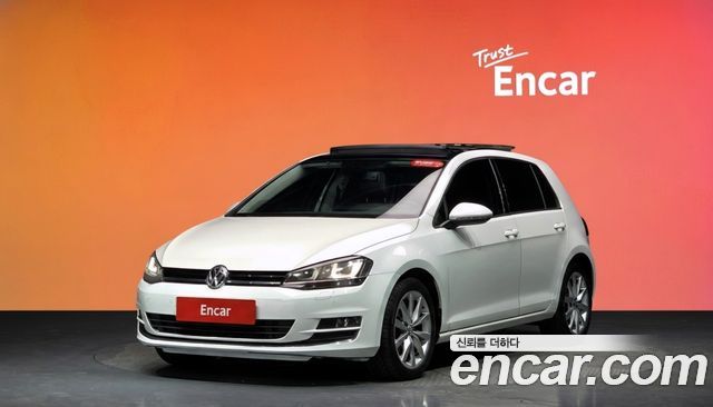 Volkswagen Golf из Кореи Encar