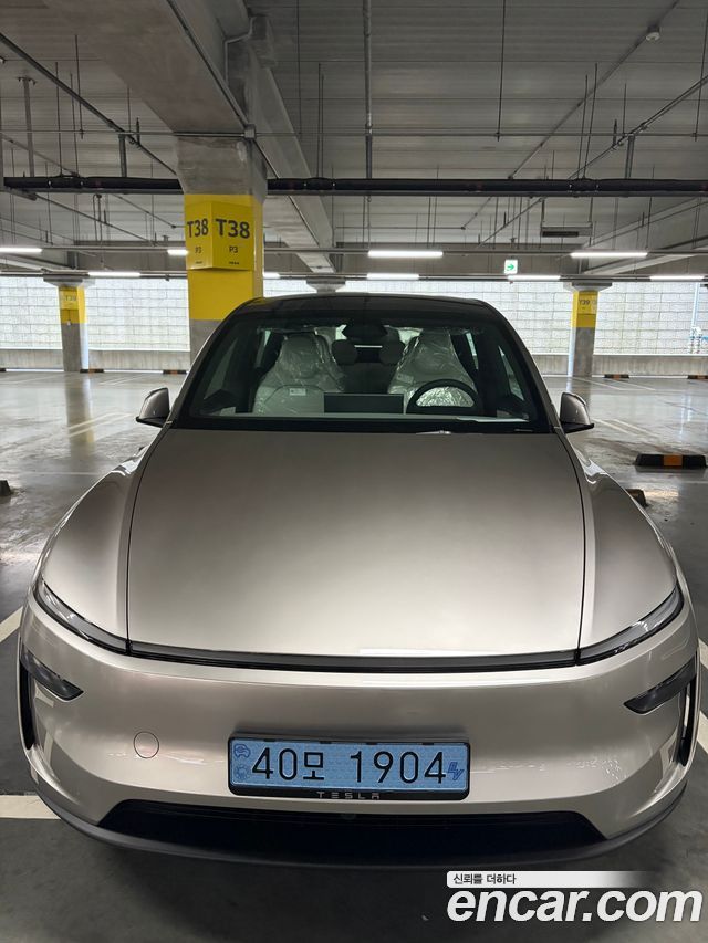 Tesla Model Y из Кореи Encar