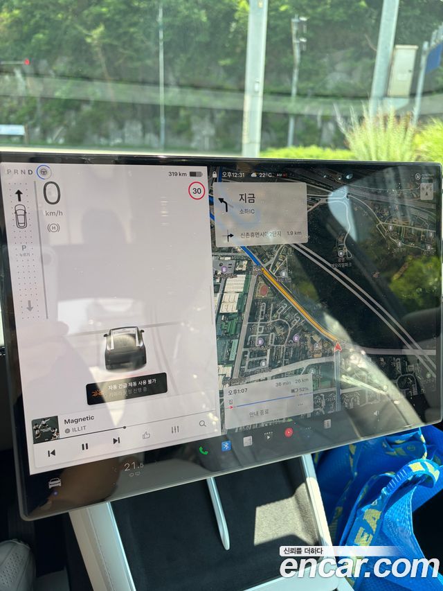 Tesla Model Y из Кореи Encar