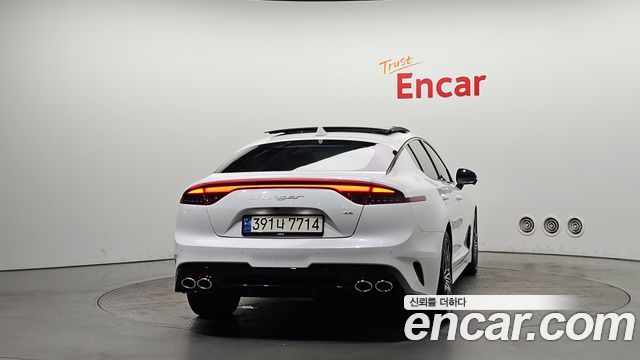 Kia Stinger из Кореи Encar