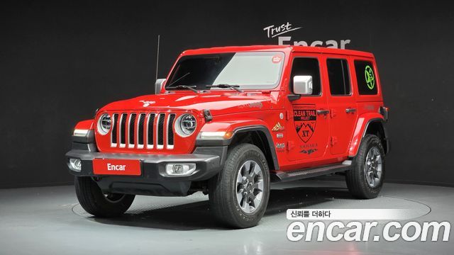 Jeep Wrangler из Кореи Encar