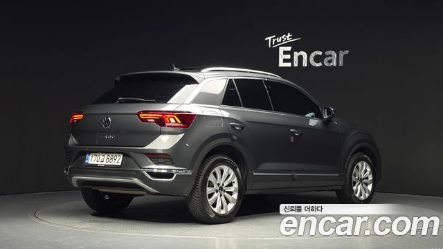 Volkswagen T-Roc из Кореи Encar