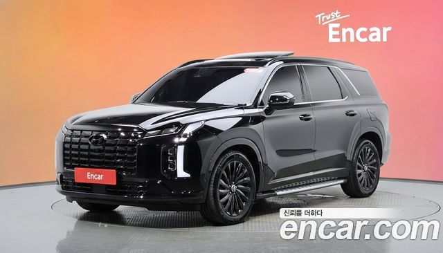 Hyundai Palisade Gasoline 3.8 4WD Calligraphy Black Edition — пробег 38 569 км — фото 1 из 5