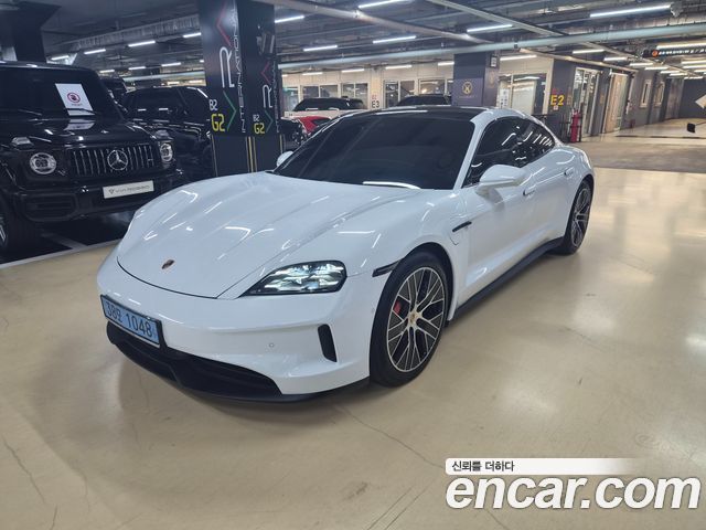 Porsche Taycan из Кореи Encar