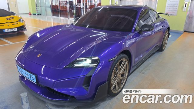 Porsche Taycan из Кореи Encar