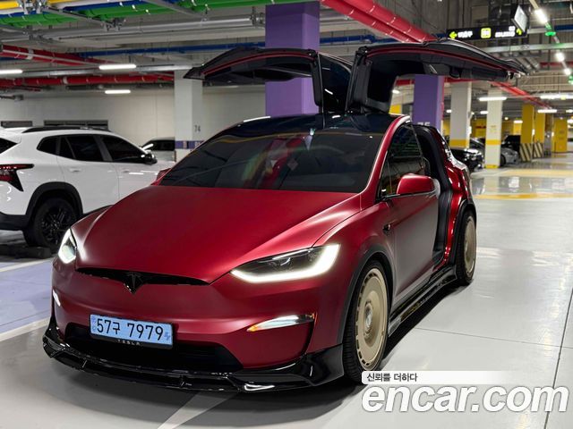 Tesla Model X из Кореи Encar