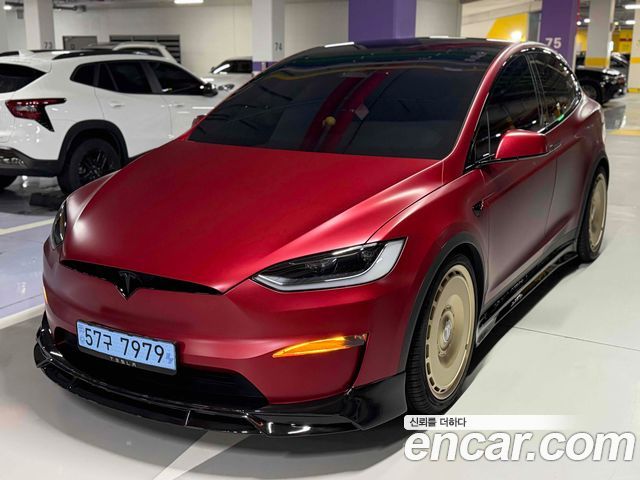 Tesla Model X из Кореи Encar
