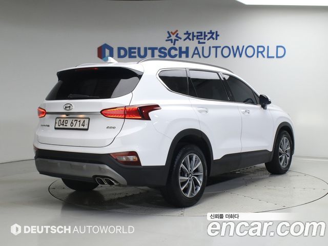 Hyundai Santafe из Кореи Encar