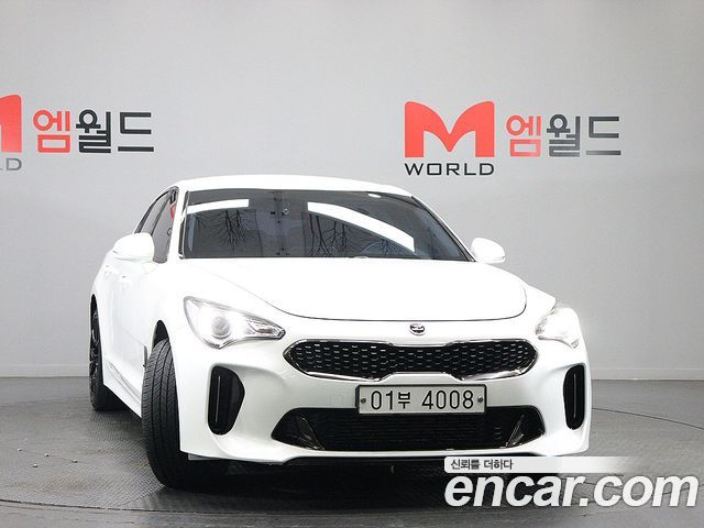 Kia Stinger из Кореи Encar