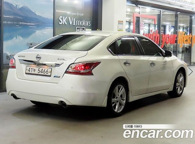 Nissan Altima 2.5 L33 — пробег 123 848 км — фото 4 из 5