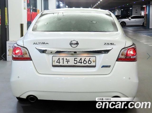 Nissan Altima 2.5 L33 — пробег 123 848 км — фото 5 из 5