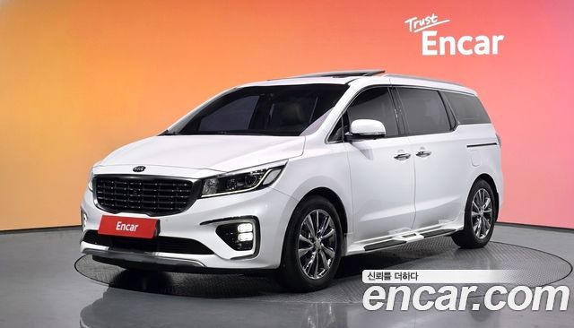 Kia Carnival из Кореи Encar
