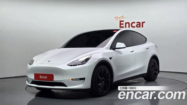 Tesla Model Y Long Range AWD — пробег 98 059 км — фото 1 из 5