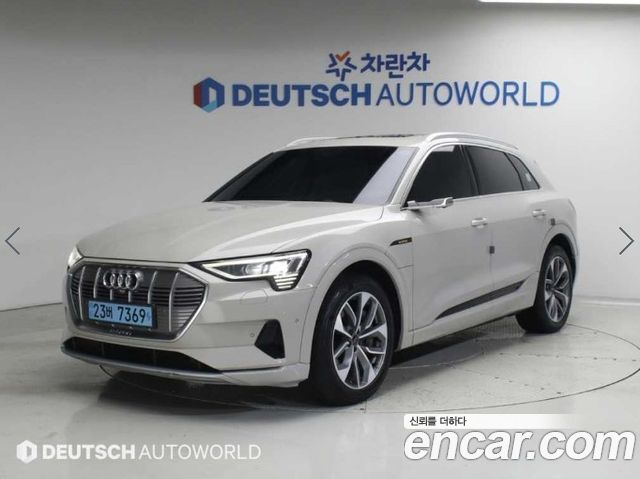 Audi e-tron из Кореи Encar