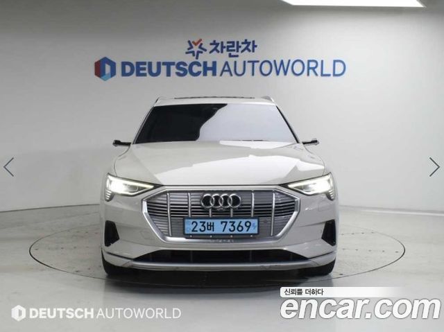 Audi e-tron из Кореи Encar