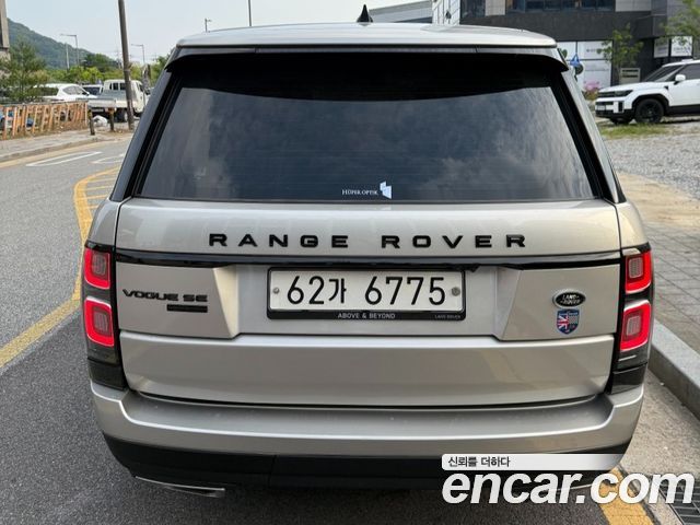 Land Rover Range Rover из Кореи Encar