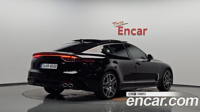 Kia Stinger из Кореи Encar