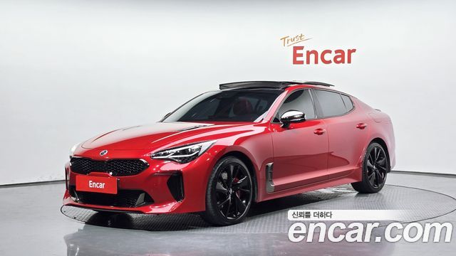 Kia Stinger из Кореи Encar
