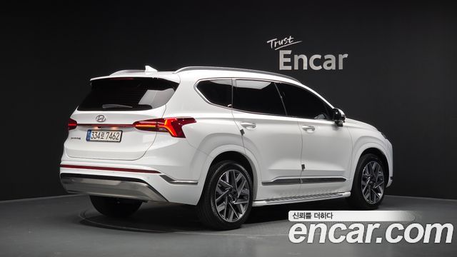 Hyundai Santafe Gasoline 2.5T 2WD Calligraphy — пробег 39 709 км — фото 2 из 5