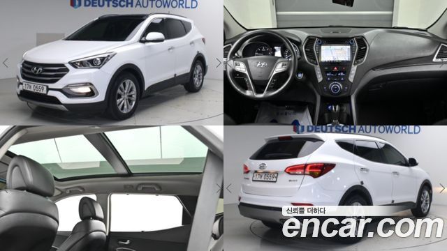 Hyundai Santafe из Кореи Encar