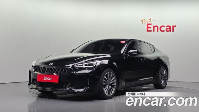 Kia Stinger из Кореи Encar