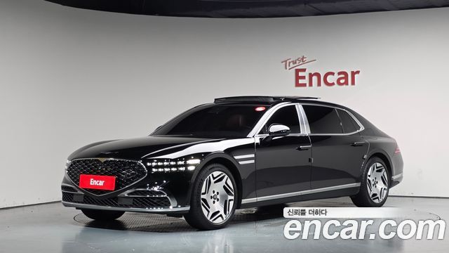 Genesis G90 Gasoline 3.5 Turbo e-S/C AWD LWB — пробег 60 168 км — фото 1 из 5