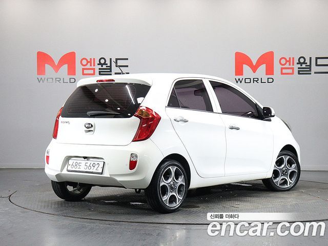 Kia morning из Кореи Encar