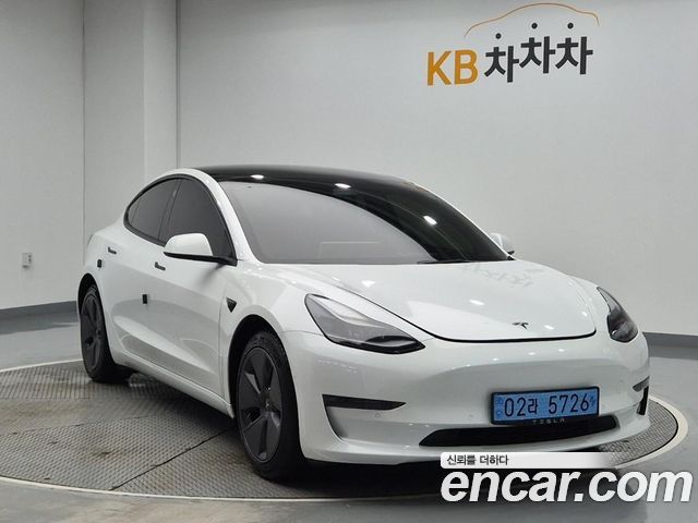 Tesla Model 3 из Кореи Encar