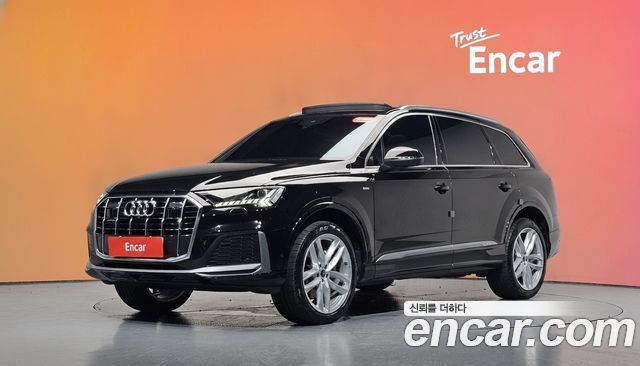 Audi Q7 45 TDI Quattro Premium — пробег 54 176 км — фото 1 из 5