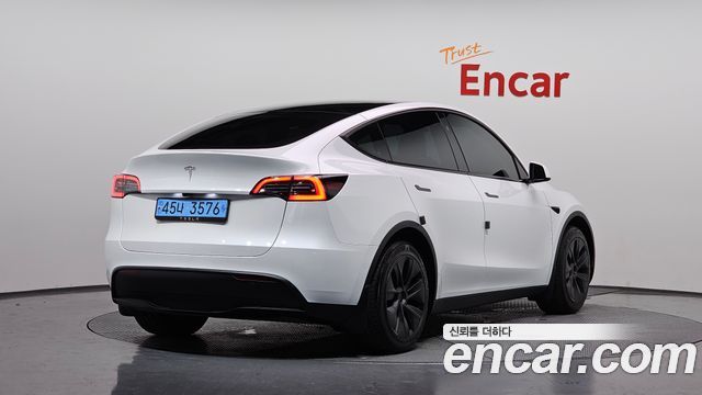 Tesla Model Y из Кореи Encar