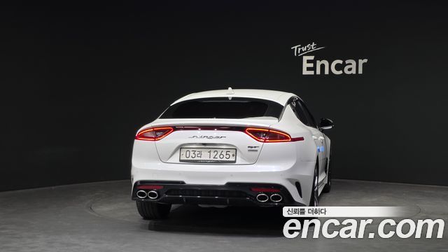 Kia Stinger из Кореи Encar