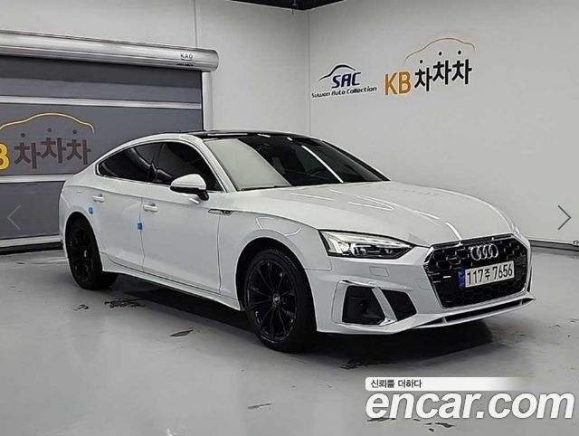 Audi A5 40 TFSI Quattro Premium Sportback — пробег 56 186 км — фото 4 из 5
