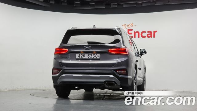 Hyundai Santafe Gasoline 2.0T 2WD Prestige — пробег 93 596 км — фото 4 из 5