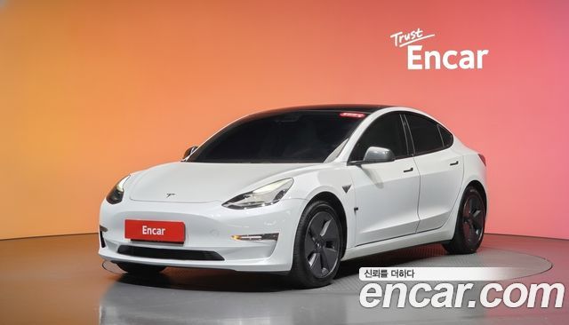 Tesla Model 3 из Кореи Encar