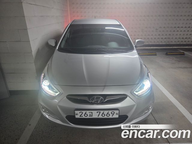 Hyundai Accent из Кореи Encar