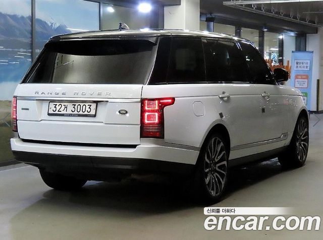 Land Rover Range Rover из Кореи Encar