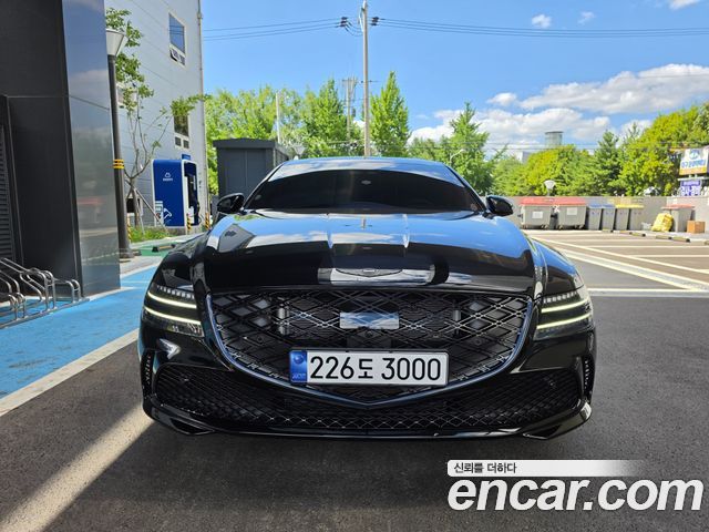 Genesis G80 Gasoline 3.5 Turbo AWD Black — пробег 2 454 км — фото 1 из 5
