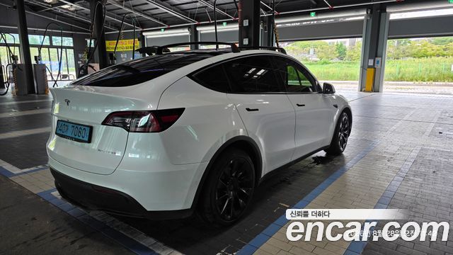 Tesla Model Y из Кореи Encar