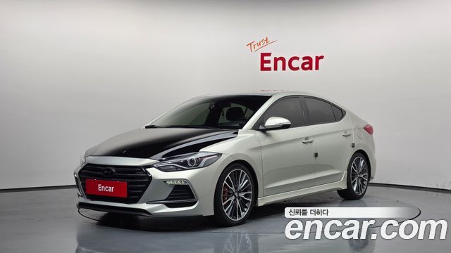Hyundai AVANTE 1.6 Turbo Sport — пробег 127 536 км — фото 1 из 5