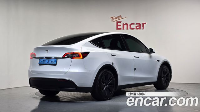 Tesla Model Y из Кореи Encar
